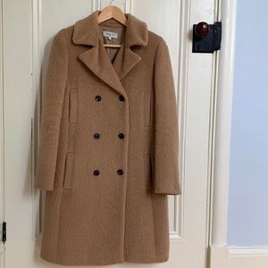 Paul&Joe double breasted alpaca and wool coat